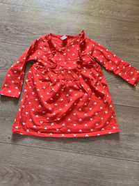 Красное платье детское H&M
