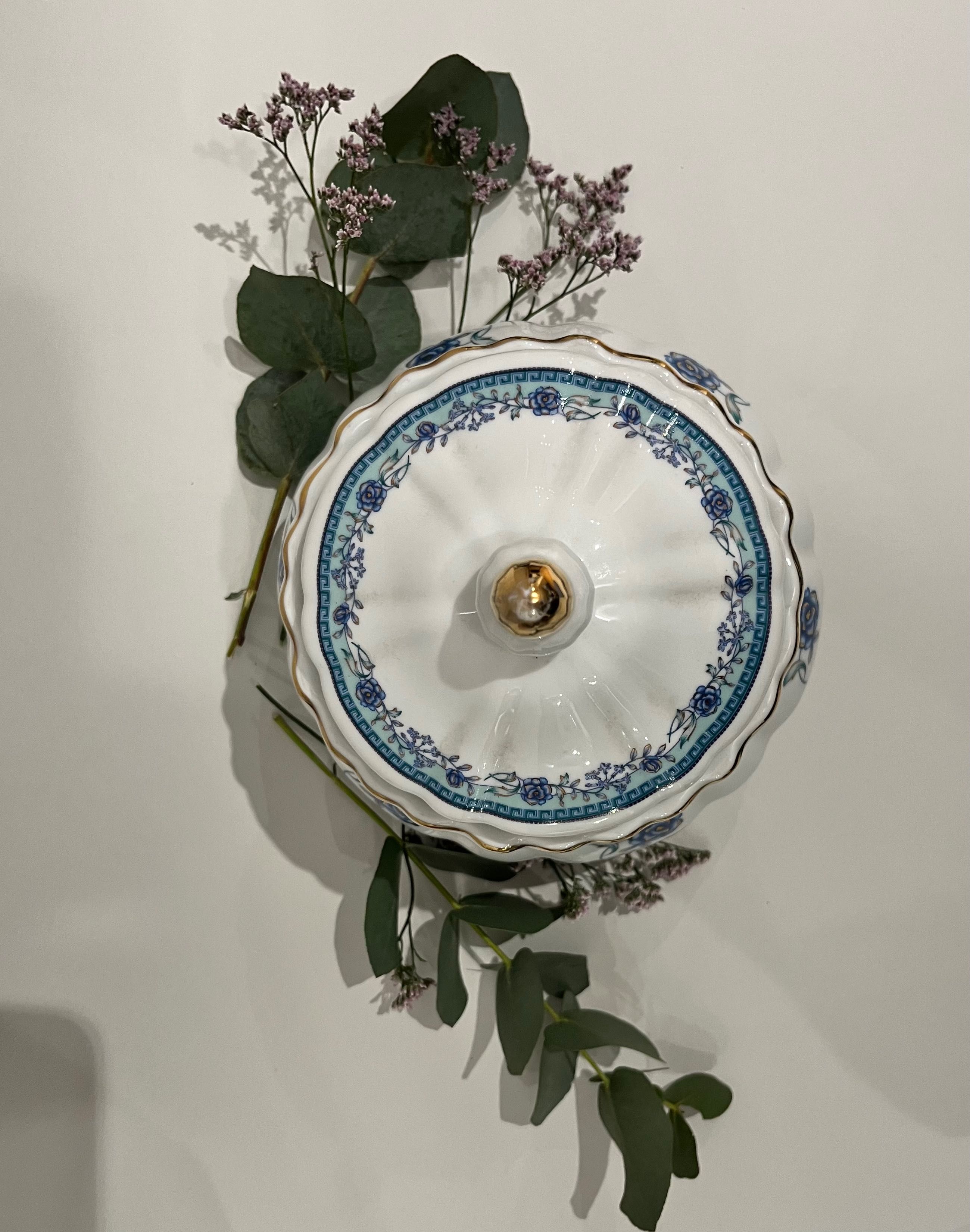 Waza amfora pojemnik porcelana rękodzieło t. Limoges