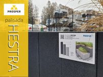 Palisada HESTRA nowoczesna 80cm obrzeże POLBRUK betonowa HDS