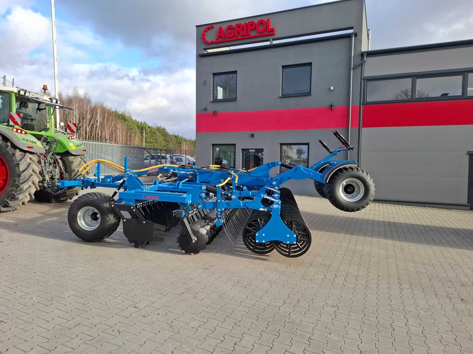 Brona talerzowa agregat uprawowy talerzówka półzawieszany 6 m Agripol