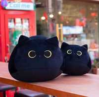 Новинка! іграшка подушка Кіт чорний 35 та 55 см, Кот батон, Гусак