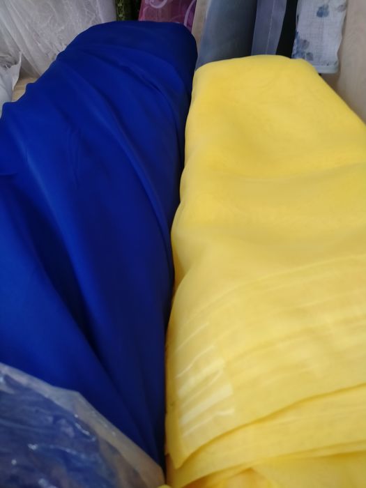 Готовый Тюль Вуаль Шифон Разные цвета
