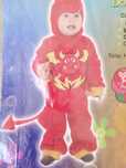 Disfarce fato de Carnaval Diabo menino (12/18 meses)