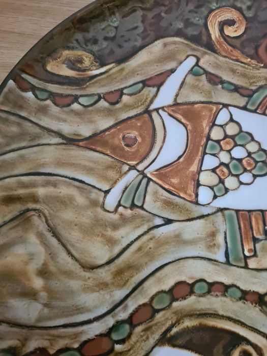 Керамическая тарелка  ЛКСФ, Зиновий Флинта