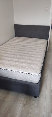 Łóżko tapicerowane z materacem 120x200
