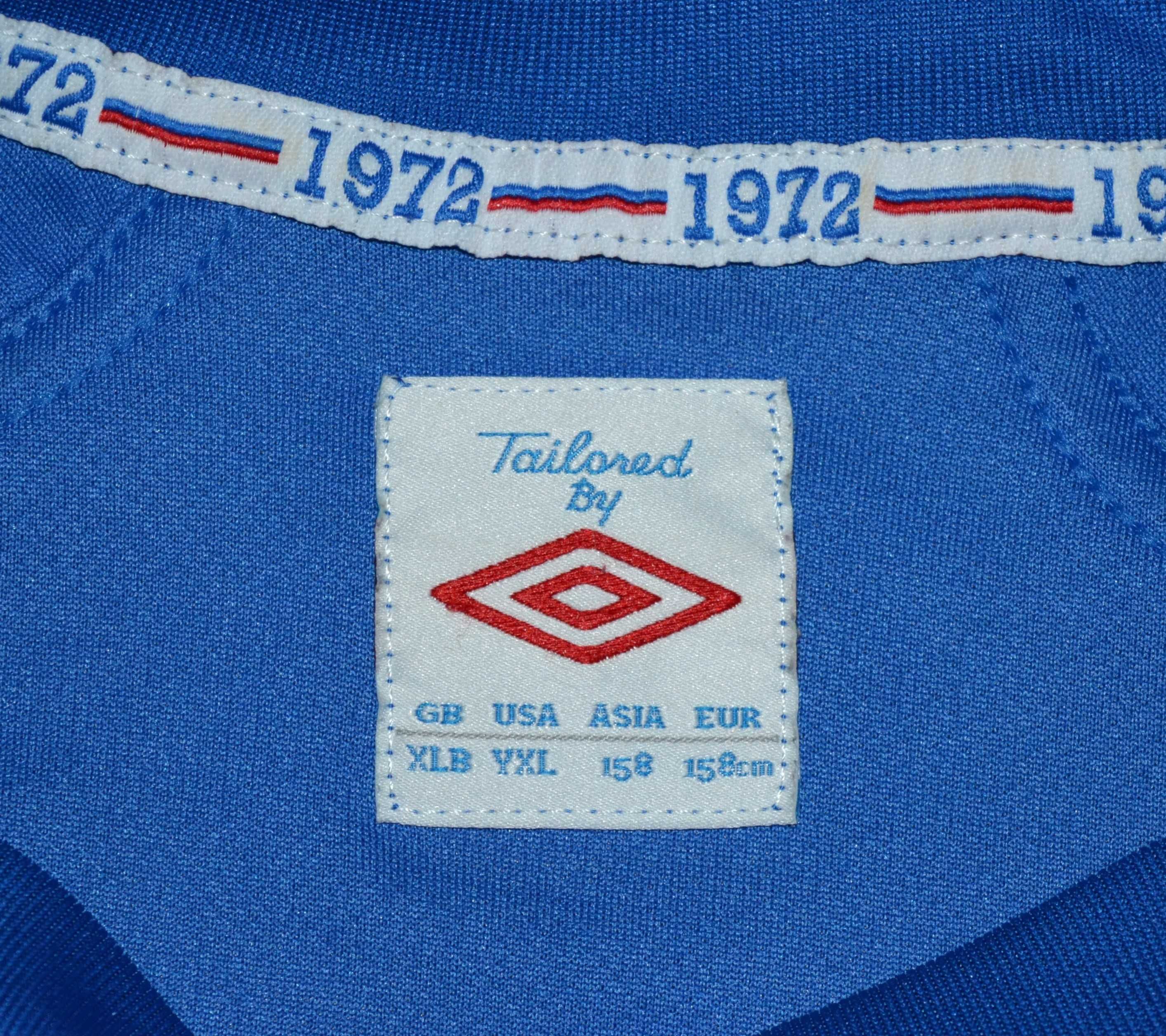 Umbro _ koszulka z rękawem Rangers F.C. sezon 2012/13 _ YXL _ 158cm