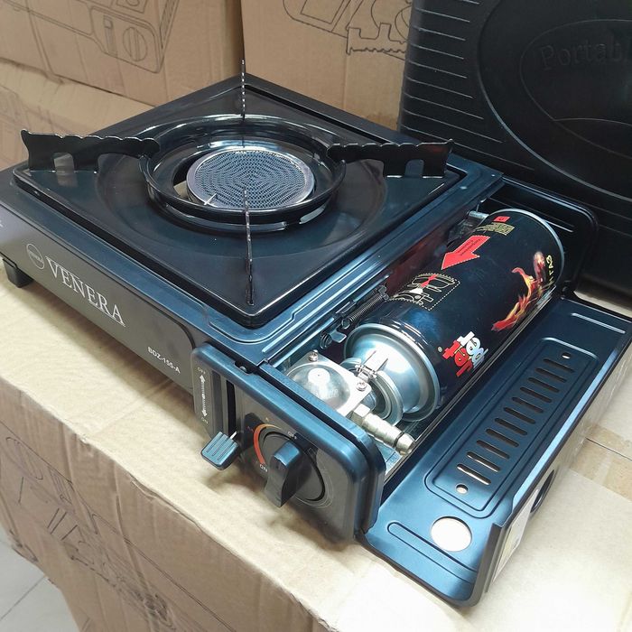 Распродажа! Газовая плита с керамической горелкой, выходом под баллон