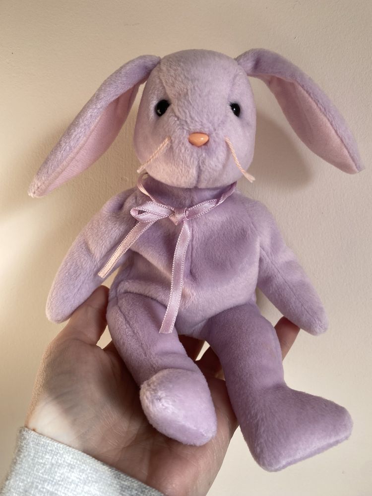 Królik, beanie babies, Ty, lata 90