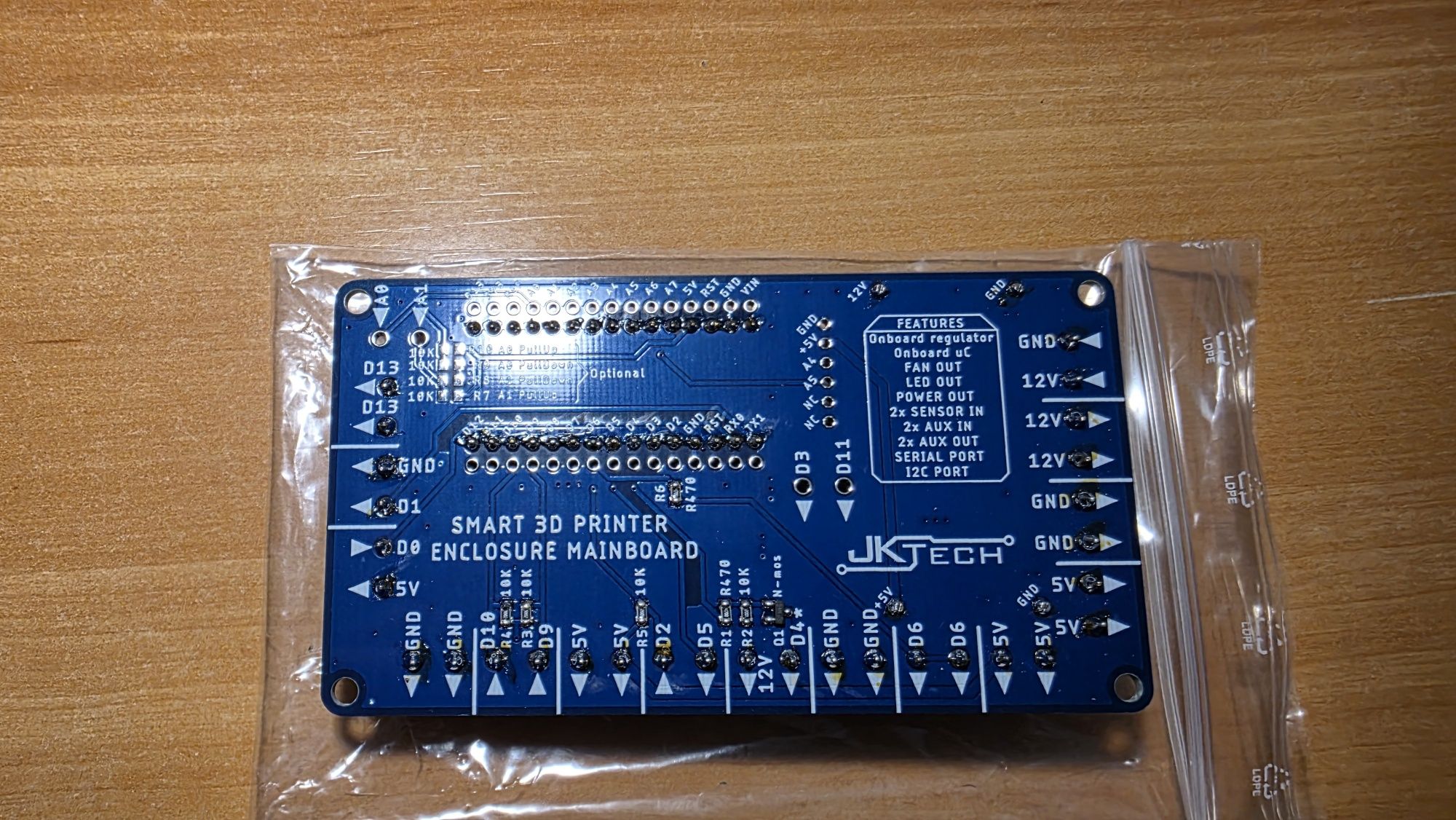 Controladora para enclosure de impressora 3D