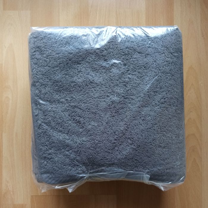 Zestaw 5 ręczników do rąk 50x100 cm, grafitowe, szare, 500g