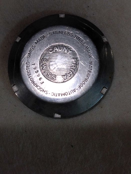 Tampa de trás de relógio cauny prima