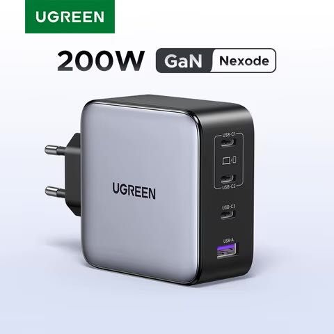 Зарядний пристрій UGREEN 200W Nexode X GaN PD3.1 (x764). Блок
