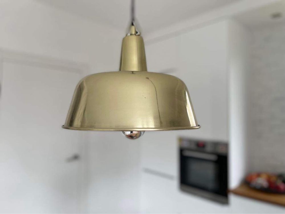 Lampa wisząca Dutchbone złota 2 sztuki