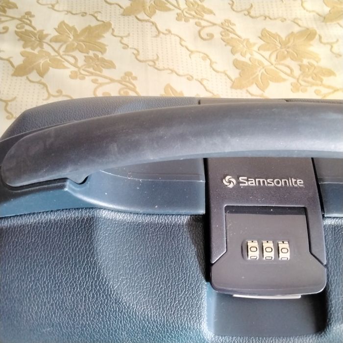 Vanity Case (Necessaire de viagem) azul da Samsonite