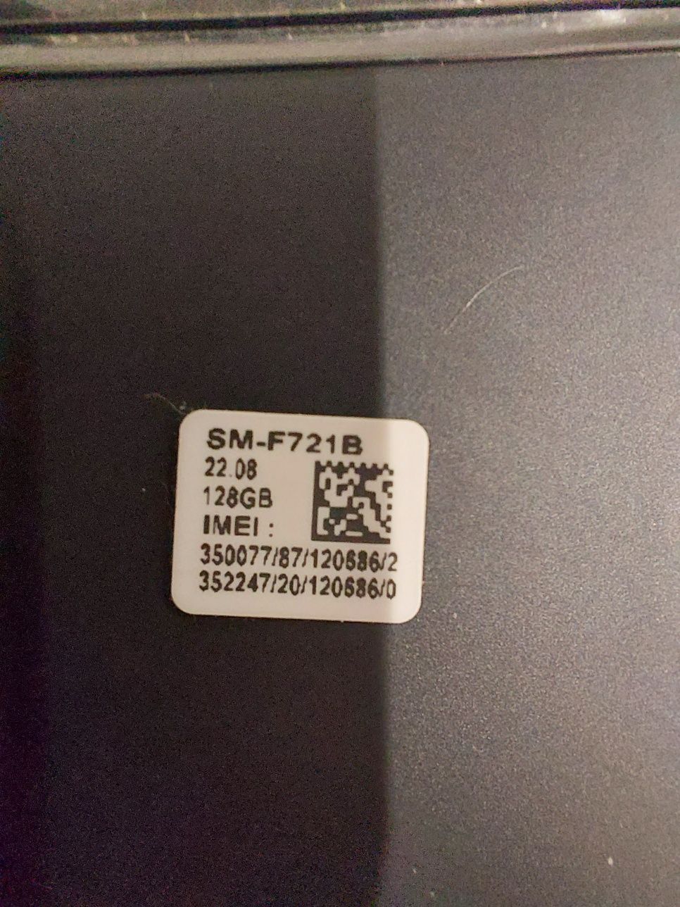 Samsung Galaxy Z Flip 4 5G 8/128GB grafitowy SM-721B