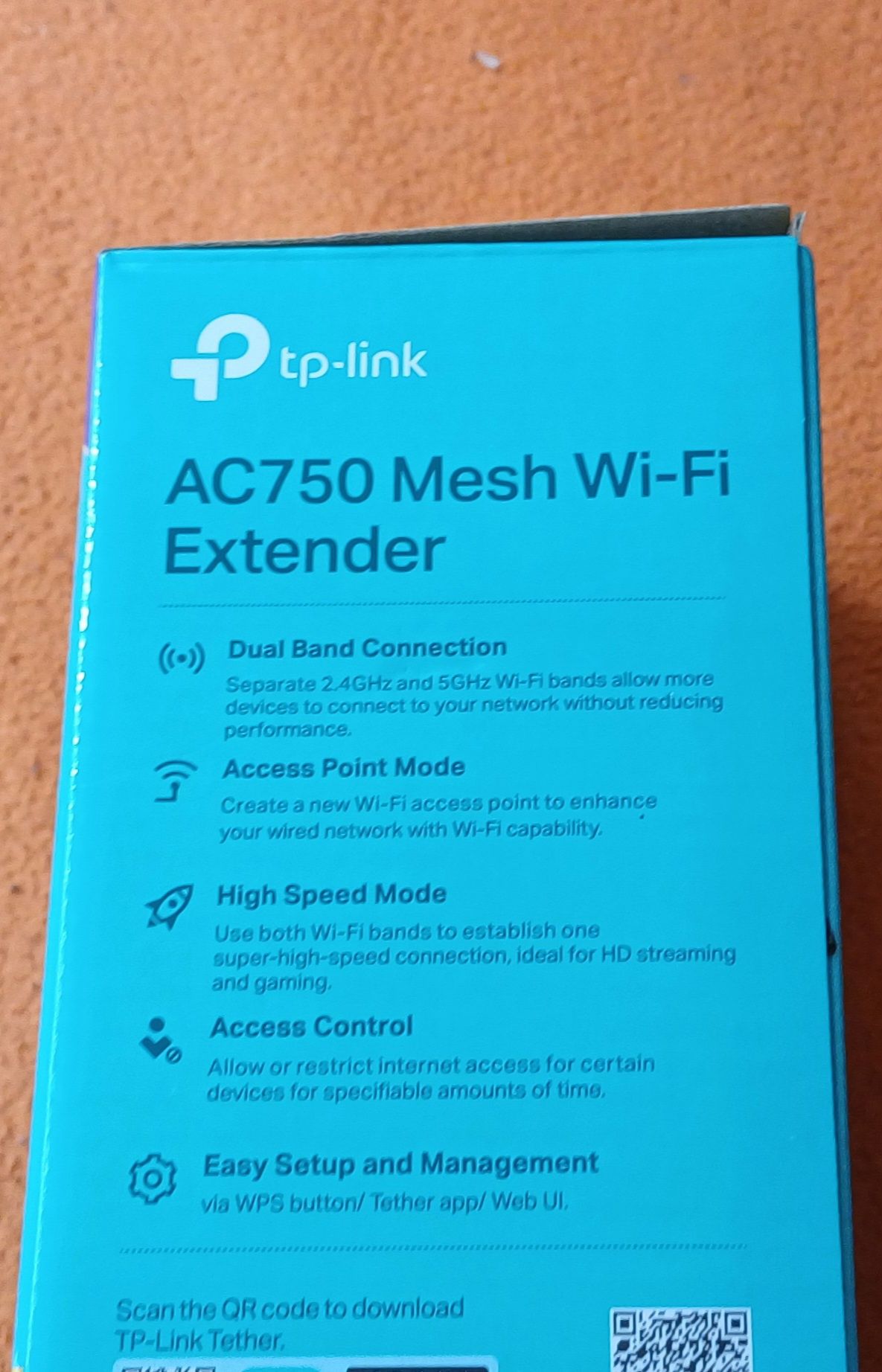 Wzmacniacz tp-link ac750