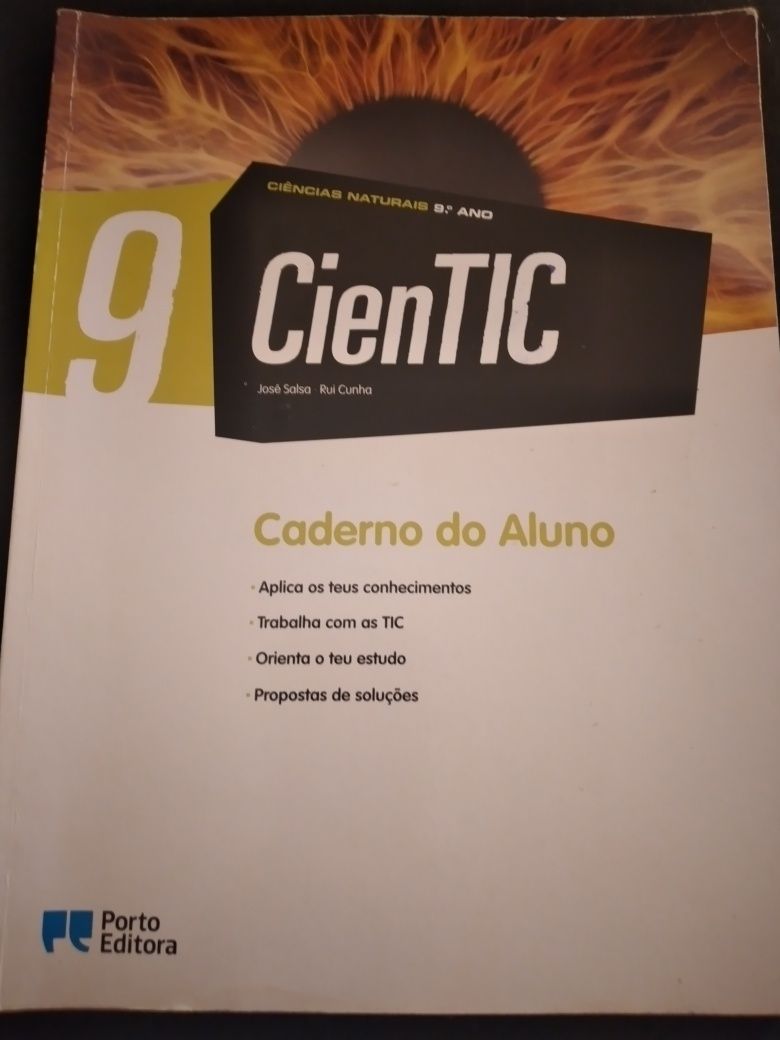 Caderno do Aluno 9 CienTIC - Ciências Naturais 9 ºAno