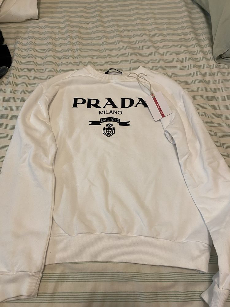 Sweatshirt Prada Branca
