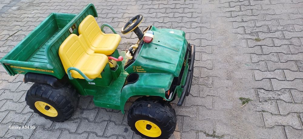 Gator peg perego john deere autka elektryczne dla dzieci