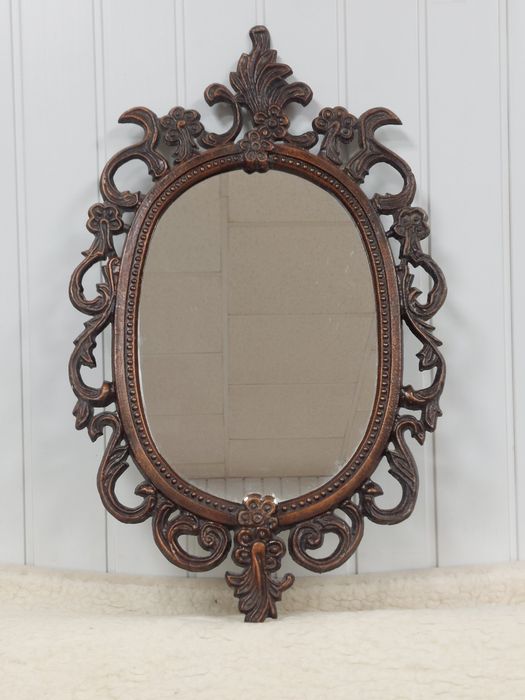 Lustro Mosiężne Barokowe