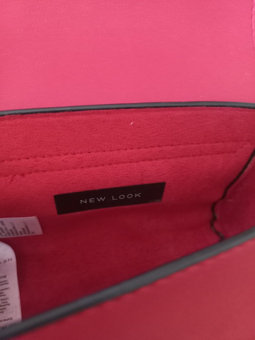 Mała torebka New Look czerwona 18x13x9cm