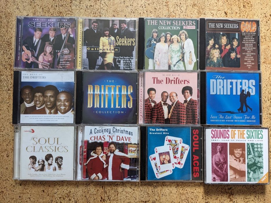 CD диски Eagles Bee Gees, Boney M Seekers, Bachelors Beach Boys Cocker