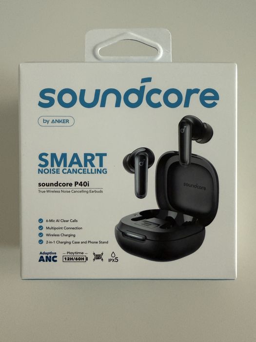 Навушники Anker SoundCore P40i TWS Black