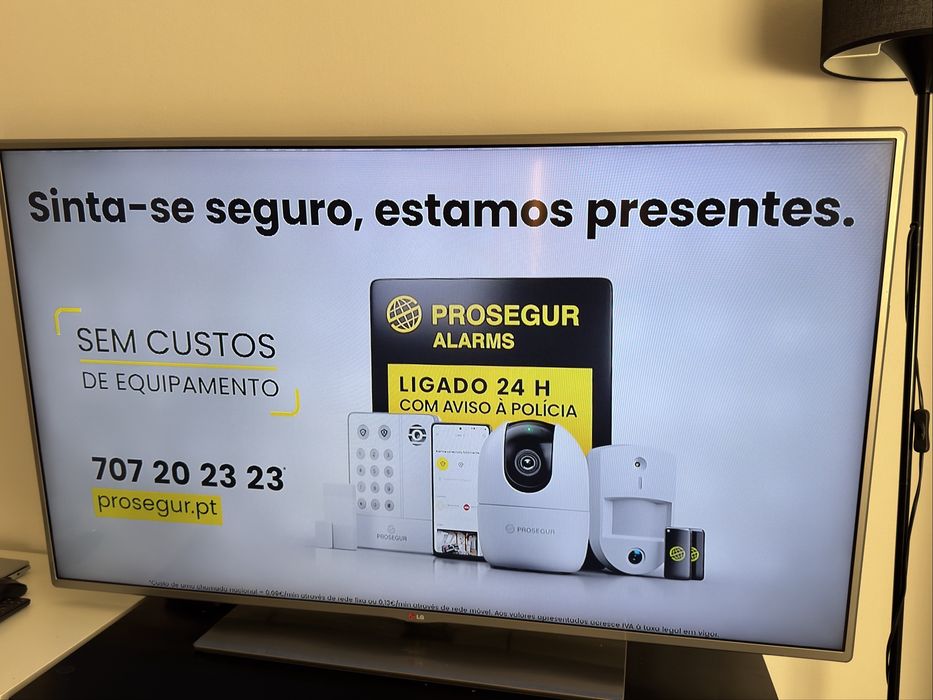 Tv 55 polegadas usada