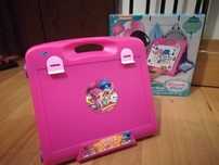 Mala/suporte de desenho de Shimmer & Shine