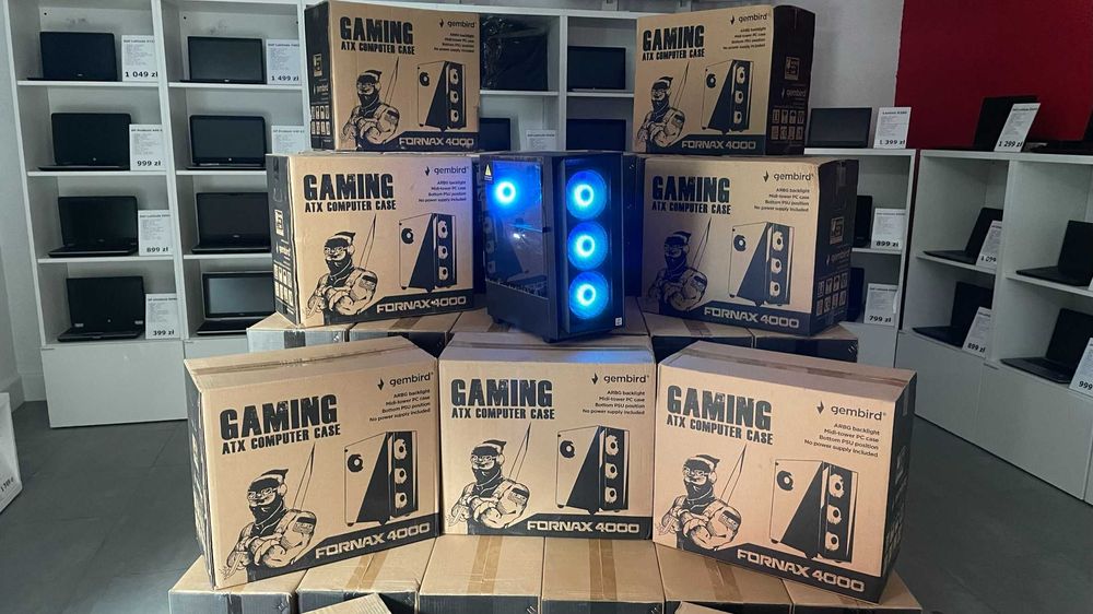 Nowy Komputer Gamingowy Kraków i5-14400f 32GB 1000SSD RTX 5060 Win11