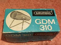 Vintage.Mikrofon Grundig GDM 310.Tanio?