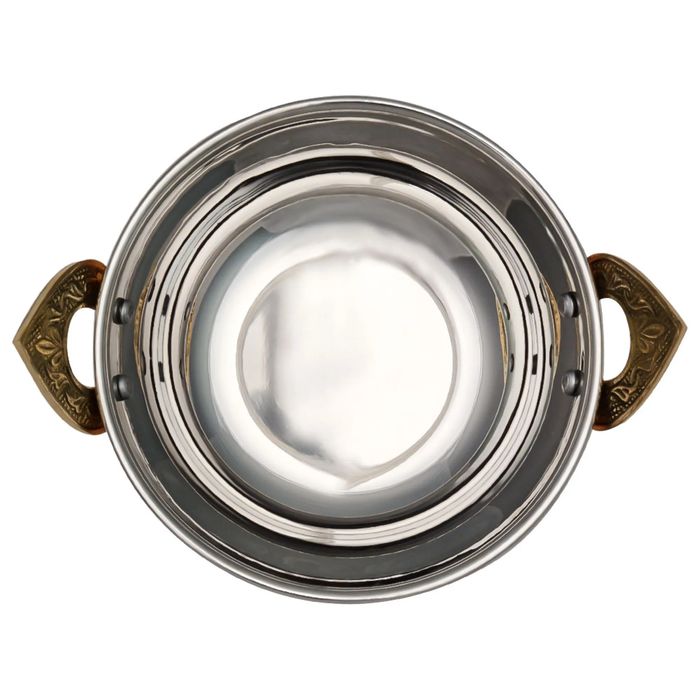 Kadai miska z miedzi i stali nierdzewnej Fern 500ml