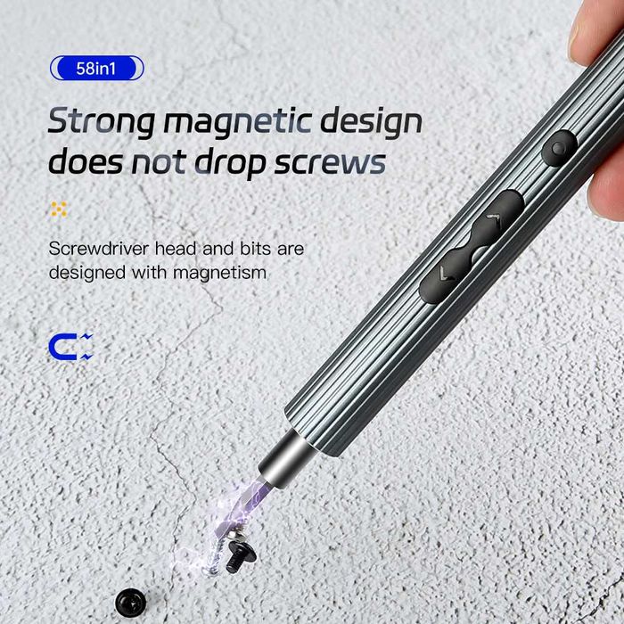 Електровикрутка INSPIRE KS-882058 58в1 350mAh