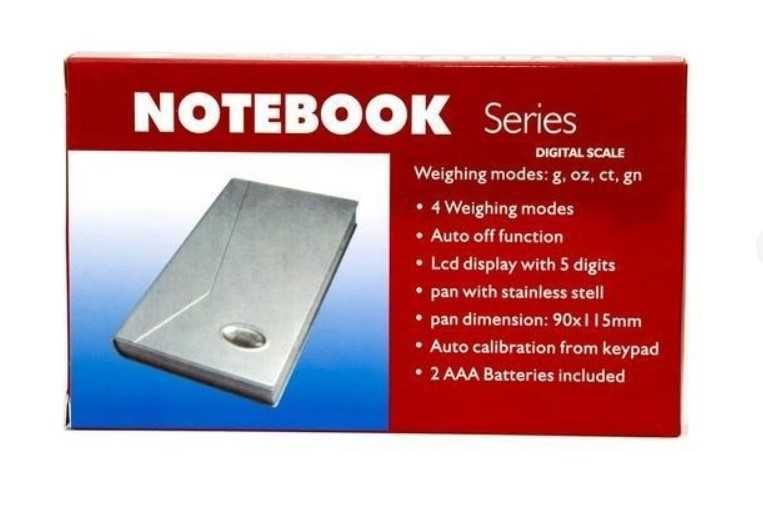 Весы ювелирные электронные Notebook Series Digital Scale до 500г