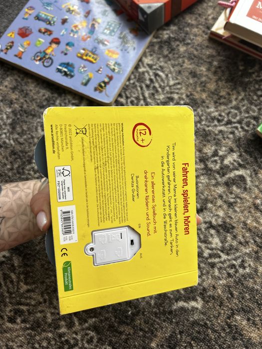 Книжка дитяча з звуковим ефектом