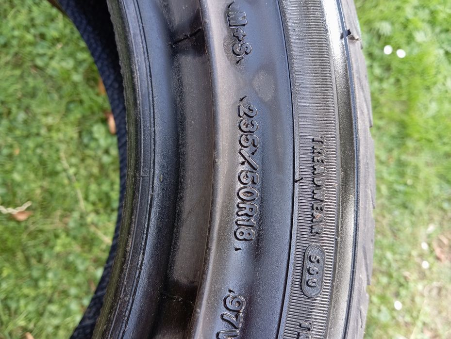 235/50/18 2szt- Goodyear wielosezonowe cena za 2 szt