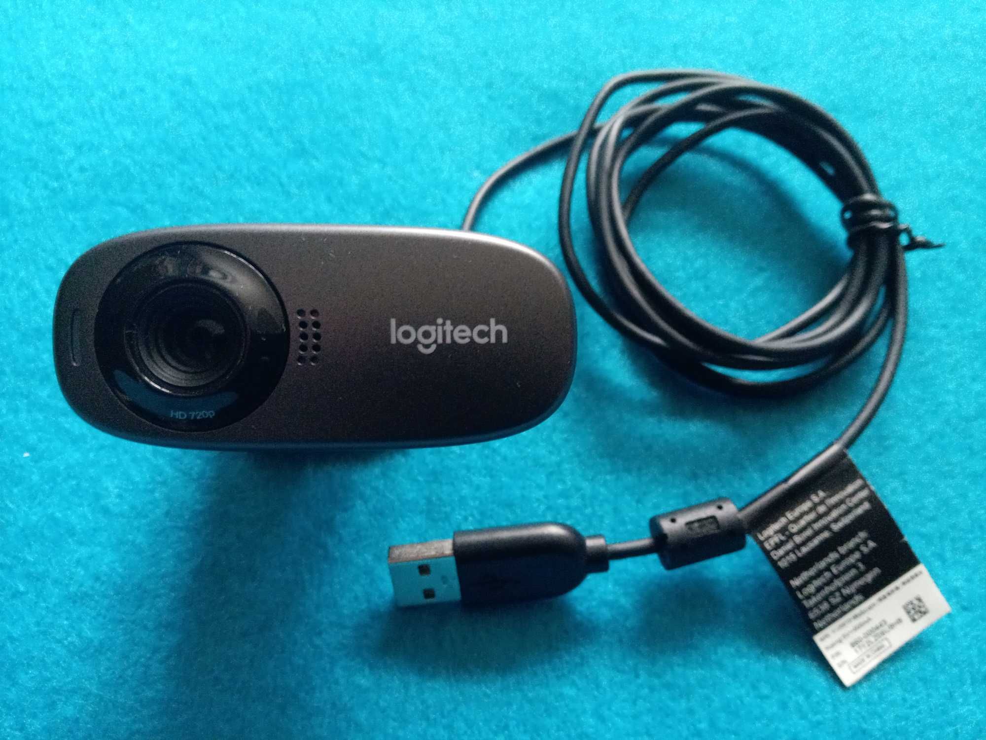 USB веб-камера Logitech C310 HD с чувствительным микрофоном (webcam)