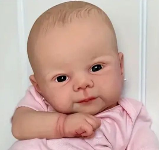 Lalka typu reborn,51 cm, nowa + maskotka gratis (4)