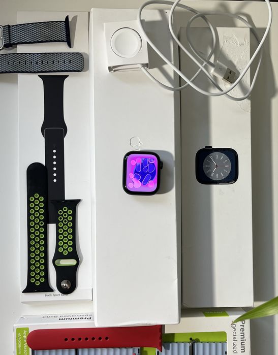 Apple watch series 8 GPS + Cellular 89% kondycji jak nowy