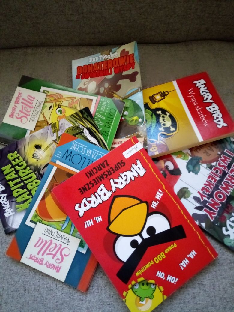 Książki dla dzieci 7sztuk, Angry Birds