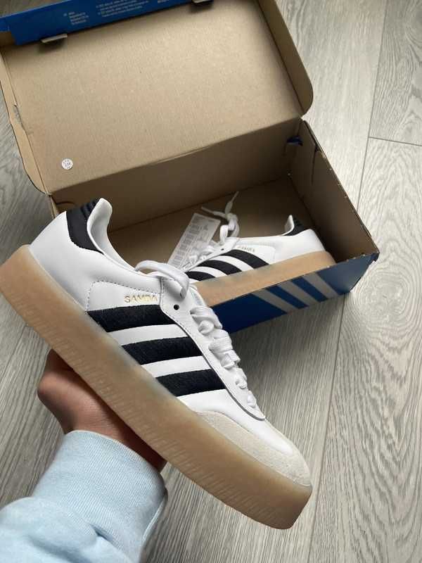 adidas Sambae White Black Gum (Women's)    40