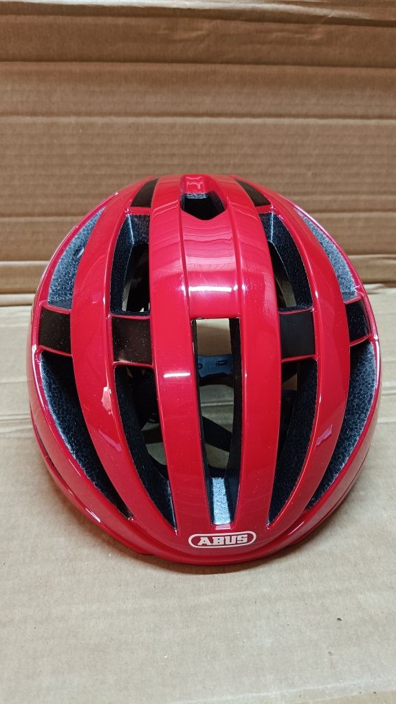 1  Abus Aventor Kask Szosowy Czerwonyrozm.51-55