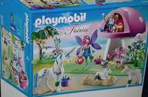 Playmobil Fairies 6055, las wróżek z jednorożcami