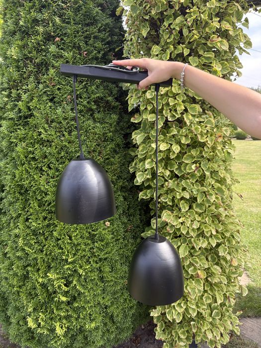 Lampa wisząca czarna