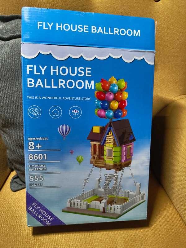 Klocki Fly House Ballroom czyli latający dom z balonami