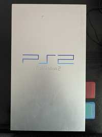 Sony Playstation 2 PS2 FAT Silver SCPH-50004 Zestaw 120 Gier Karty Pad
