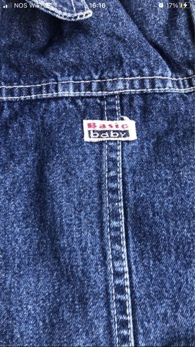 Casaco ganga basic menino