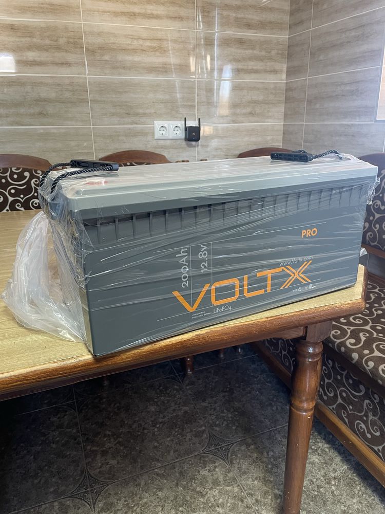 Батарея 12.8V 200AH Літій-залізо-фосфат(LiFePO4) VoltX Pro