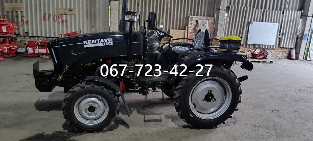 Мінітрактор Кентавр 244S - 4х4, Редукторний Міст, Коробка 4+1