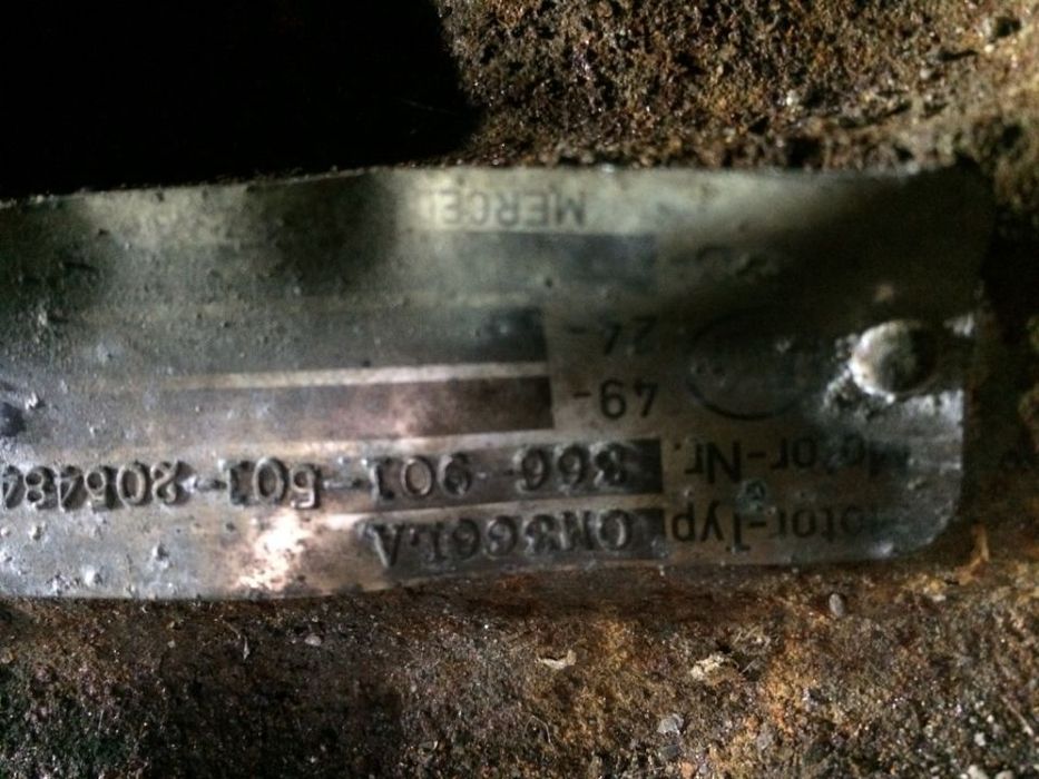 Silnik Mercedes OM366 la cześci